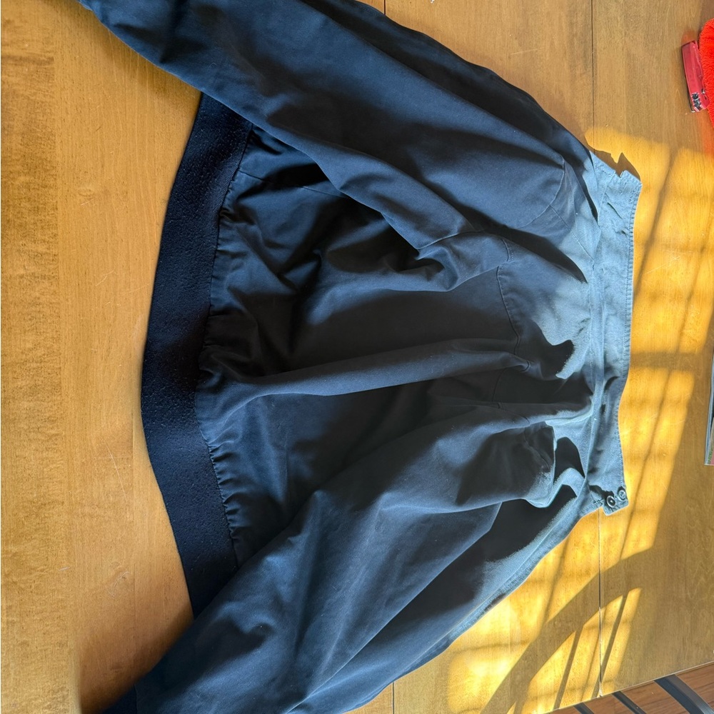 Harrington Bomber Jacket with Red Plaid Lining - Picture 7 of 8